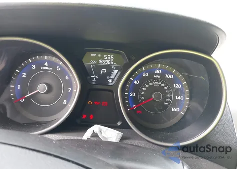 2013 Hyundai Elantra Gls из США, поврежденный, VIN 5NPDH4AE3DH162158